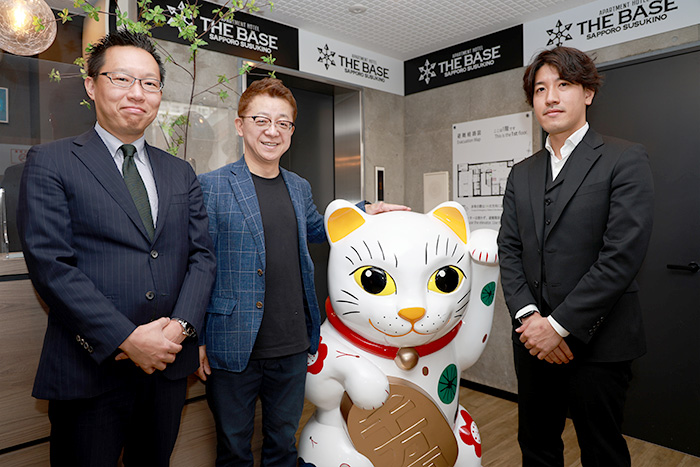 合同会社BASE JAPAN 元代表社員 山中利浩氏、あすか税理士法人 九里圭耶氏、ストライク中辻