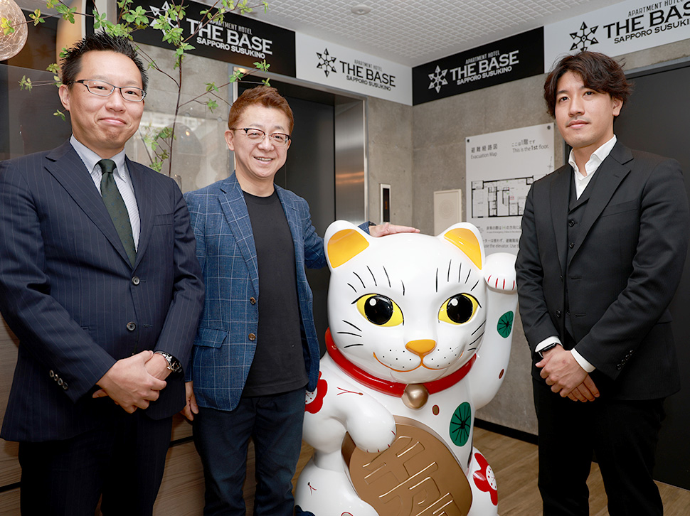 合同会社BASE JAPAN 元代表社員 山中利浩氏、あすか税理士法人 九里圭耶氏、ストライク中辻