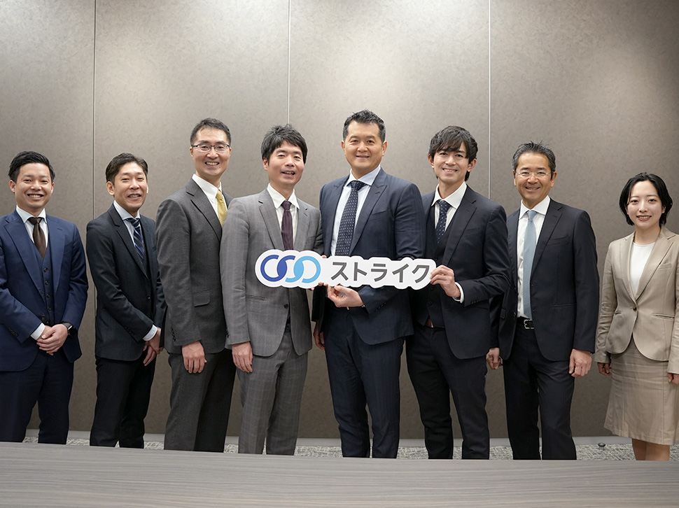 PINECONE Holdings株式会社 共同代表 服部周作氏、PINECONE Holdings株式会社 プリンシパル ディレクター 服部知宏氏、ストライク丸山