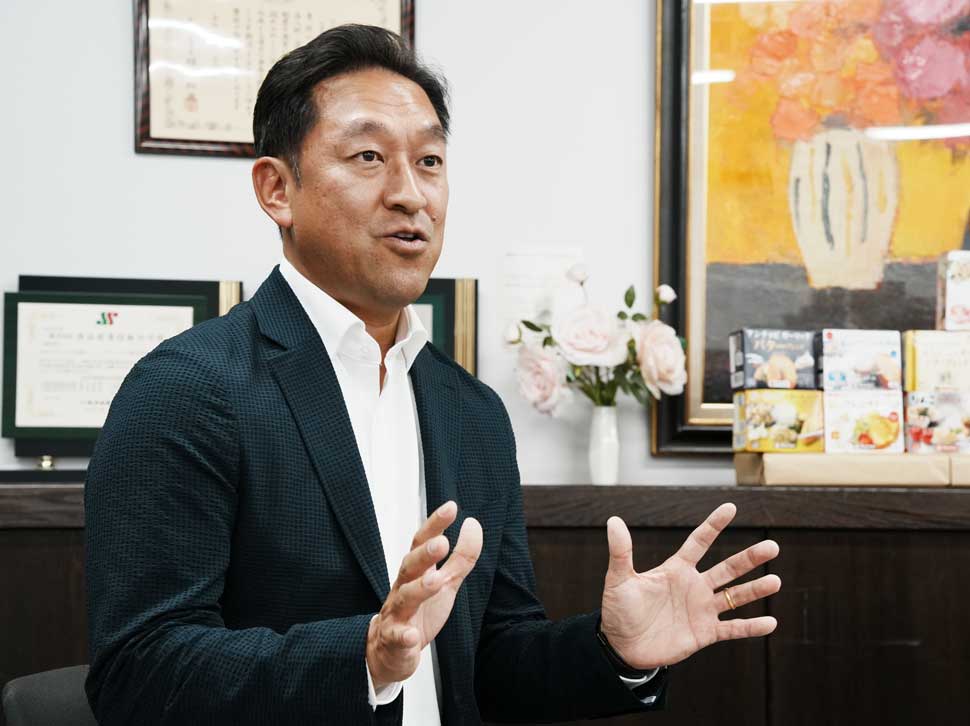 株式会社 エムケーフーズ 代表取締役 増永 浩二氏