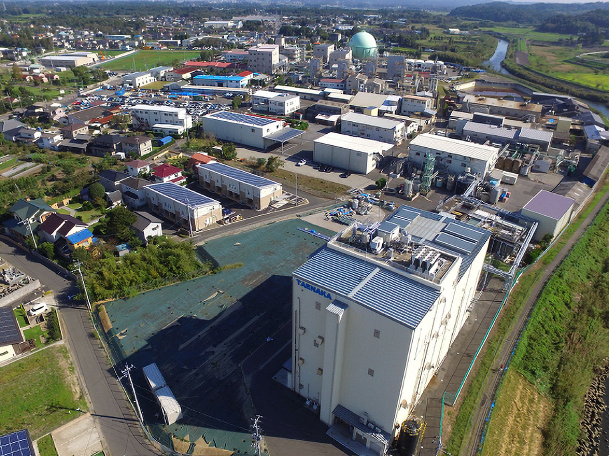 妙中鉱業株式会社 社屋（同社提供、千葉県茂原市）