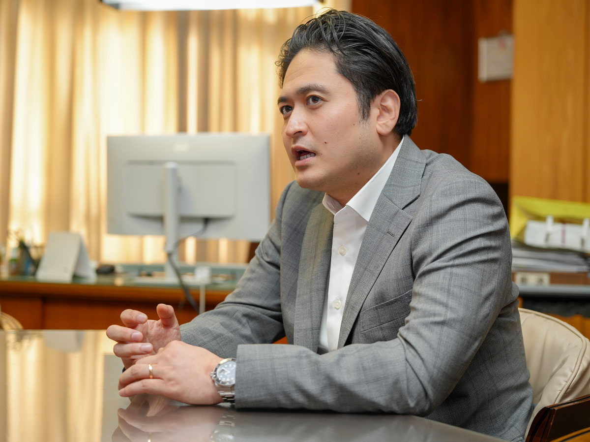 石岡鉄工所とシナジーについて語る松本氏