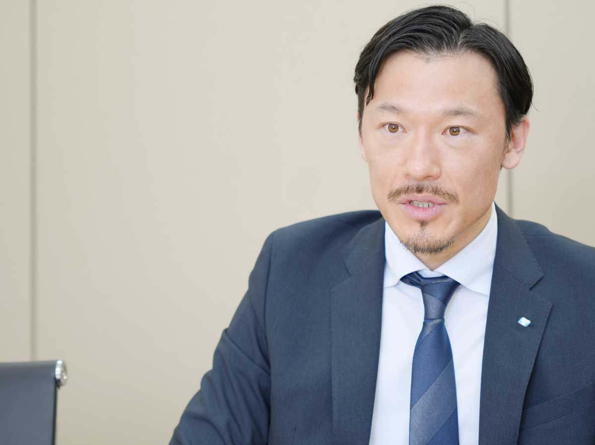 インタビューに応じる株式会社ノース 取締役社長 木幡 帝珠 氏