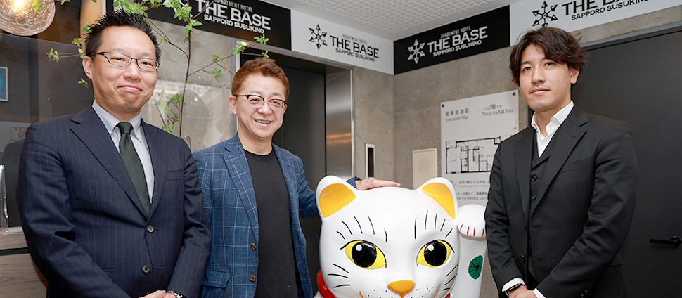 合同会社BASE JAPAN 元代表社員 山中利浩氏、あすか税理士法人 九里圭耶氏、ストライク中辻