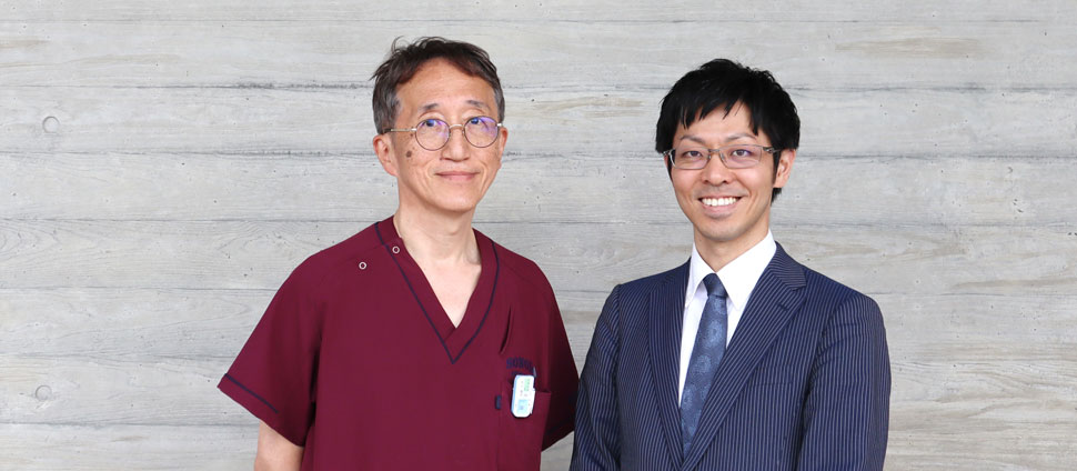 医療法人けんゆう会園田病院 名誉院長（前理事長・院長） 丸山 賢幸 氏、ストライク田島