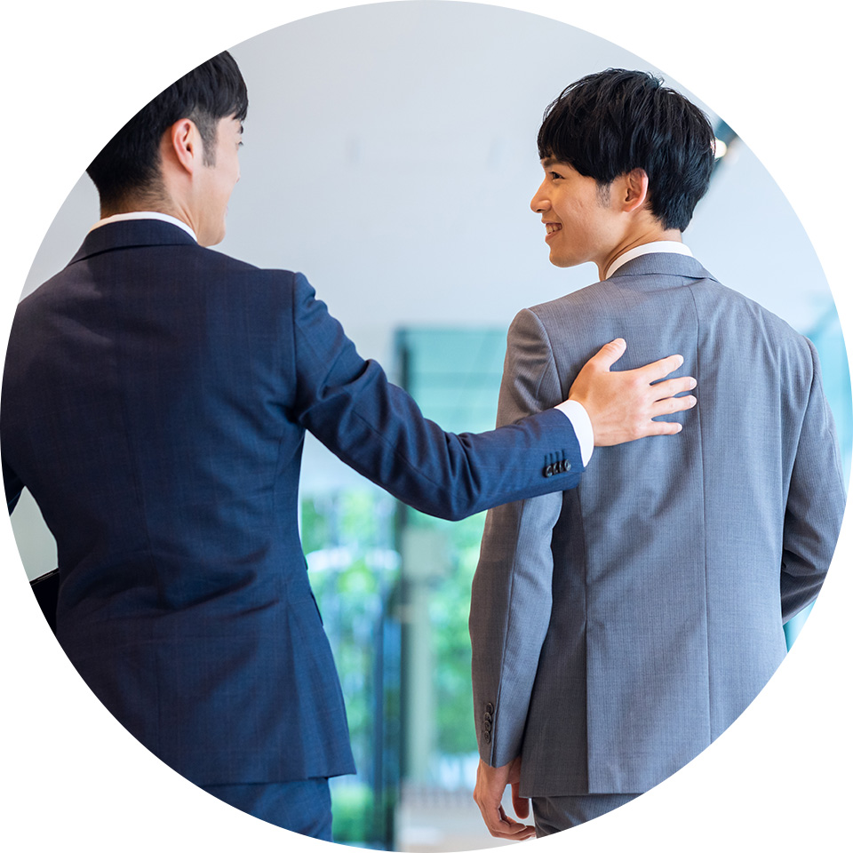 成長を支えるメンター制度